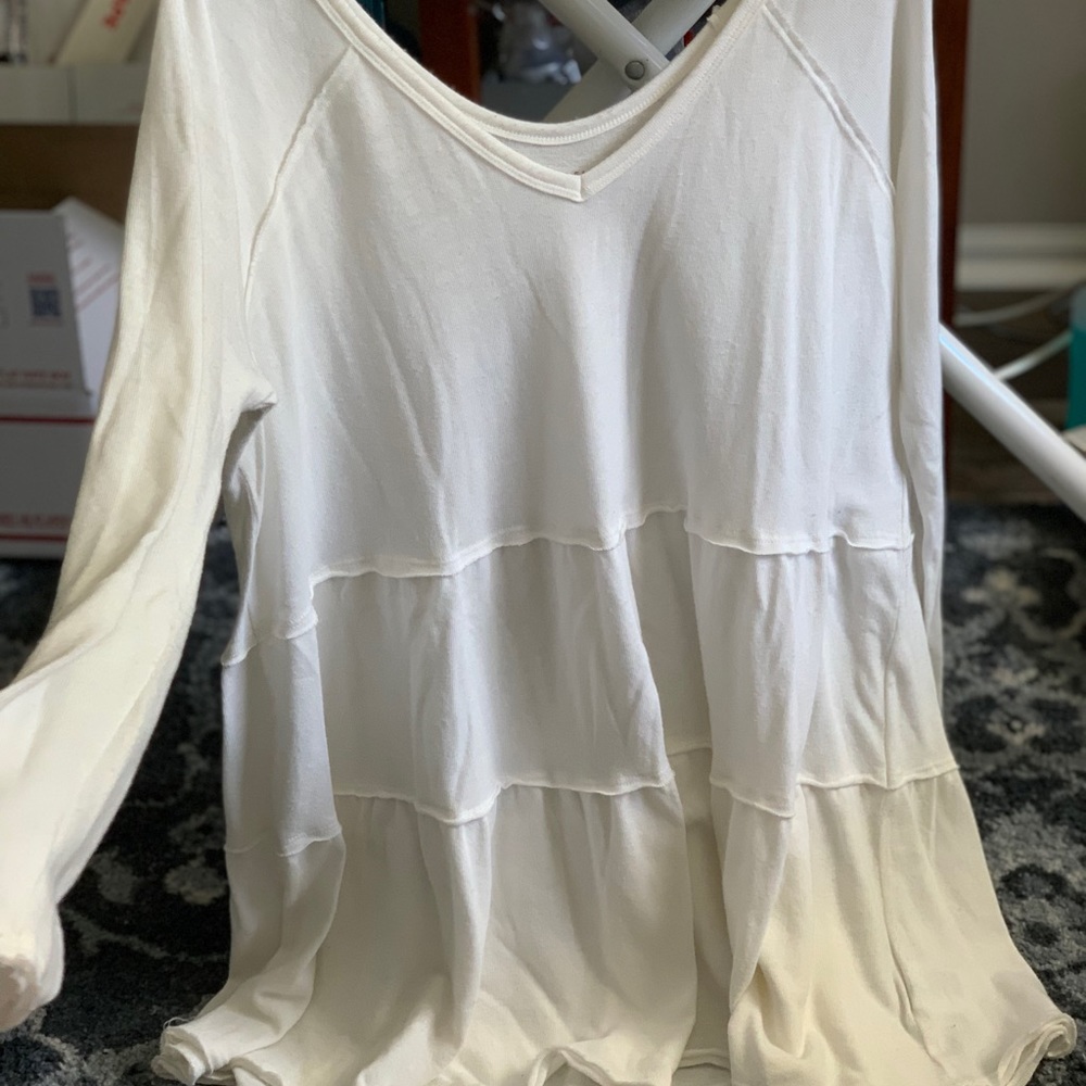 American Eagle Tiered Blouse
